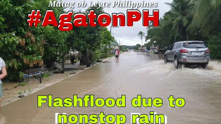 Flashflood due to Typhoon Agaton |Update Leyte Philippines #AgatonPH