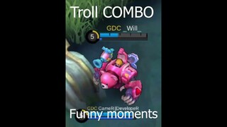 JaWHEAD trolling combo2 #mlbb #shorts