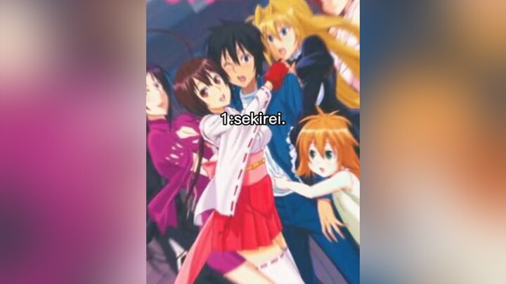 Những bô này dành cho những ai mê harem mà anh em nên xem thử không làm ảnh em thất vọng đâu 😆anime