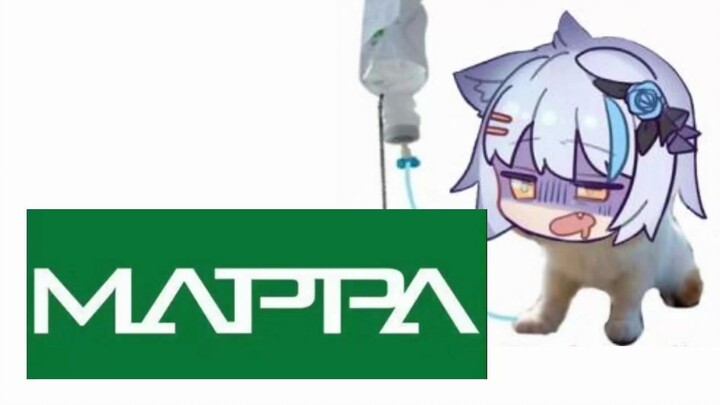 [Sha] The big white cat actually made an animation for mappa. It turns out that she is the one being