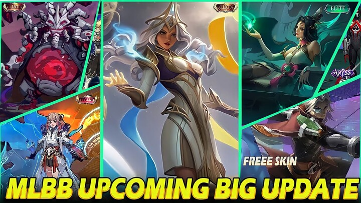 MLBB BIG UPDATE || New skin esmeralda colletor skin || alice elite skin || New hero julian and more