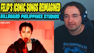 Felip's Iconic Songs Reimagined | Billboard Philippines Studios (REACTION!!)