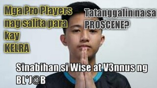 Mga Opinyon ng mga PRO PLAYERS AT STREAMER sa mga BASTOS na sinabe ni Kelra  sa LIVE!