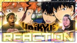 FIRST TIME BLIND REACTION TO A SPORTS ANIME! | Haikyuu!! S1 EP 1 REACTION