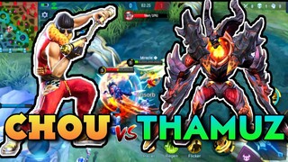 CHOU vs THAMUZ 1v1 | WHO WILL WIN? | Mobile Legends | Josh Ty_V