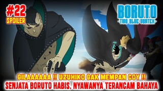 [SPOILER] GILA❗UZUHIKO TIDAK MEMPAN PADA JURA❗BORUTO DALAM BAHAYA❗BORUTO TWO BLUE VORTEX CHAPTER 22❗