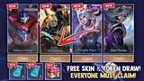 NEW! CLAIM YOUR FREE TRANSFORMER SKIN AND EPIC SKIN + TOKEN DRAW REWARDS! | MOBILE LEGENDS 2023