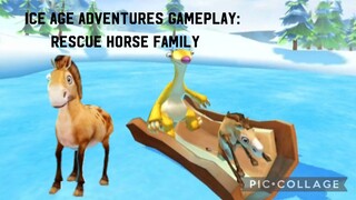 Ice Age Adventures Gameplay: Rescue Horse Family