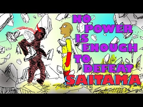 Saitama VS Garou | No Power Is Enough To Defeat Saitama  |  OPM Webcomic Chapter 91