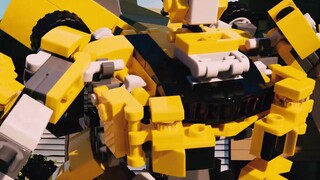 Transformers Bumblebee but Lego