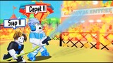 AWAS API 🔥🔥 !! KITA MENJADI PEMADAM KEBAKARAN DAN SELAMATKAN RUMAH - Roblox Firefighter Simulator