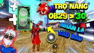 Free Fire - Trợ năng Kéo tâm full máu đỏ OB30