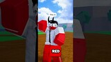 RICH GUY CREW VS FROZY GANG THE LEGENDARY COLOR BATTLE IN BLOX FRUITS #shorts