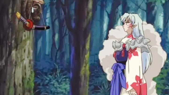 Sesshomaru: If you can, give me a natural tooth in front of me!