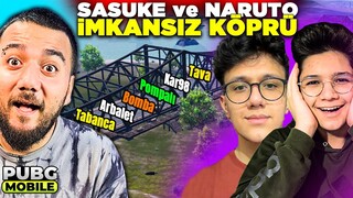 SASUKE ve NARUTO İMKANSIZ KÖPRÜYÜ GEÇEBİLİR Mİ? PUBG Mobile İmkansız Köprü