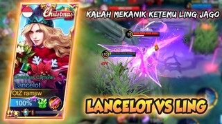 KETEMU LING JAGO KALAH MEKANIK GUA WKWKK, MENCOBA LANCELOT PATCH BARU - LANCELOT GAMEPLAY #405