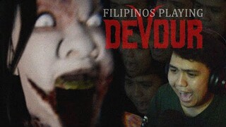 Filipinos playing Devour | Ba't kayo sumisigaw?!