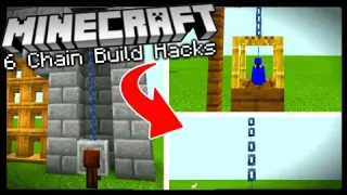 6 Chain Build Hacks | Minecraft 1.16