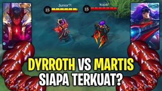 DYRROTH VS MARTIS || FULL ENDLESS BATTLE || MOBILE LEGENDS