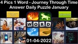 4 Pics 1 Word - Journey Through Time - 04 January 2022 - Answer Daily Puzzle + Bonus Puzzle