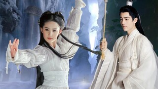 【Liu Yifei×Xiao Zhan】Double A White-robed God of War/True Oriental Aesthetics