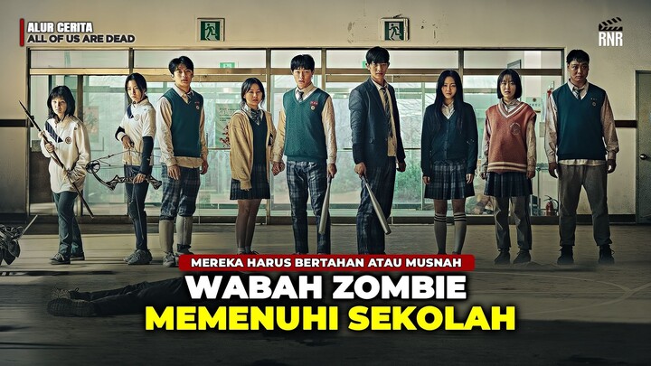 BERTAHAN HIDUP DISEKOLAH YANG DIPENUHI ZOMBIE ‼️😱🧟‍♀️🔥