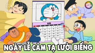 Review Doraemon - Ngày Lễ Cảm Tạ Lười Biếng | #CHIHEOXINH | #1230