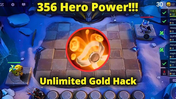 356 HERO POWER UNLIMITED GOLD BEST COMMANDER CURRENT SEASON | MAGIC CHESS BEST SYNERGY COMBO TERKUAT