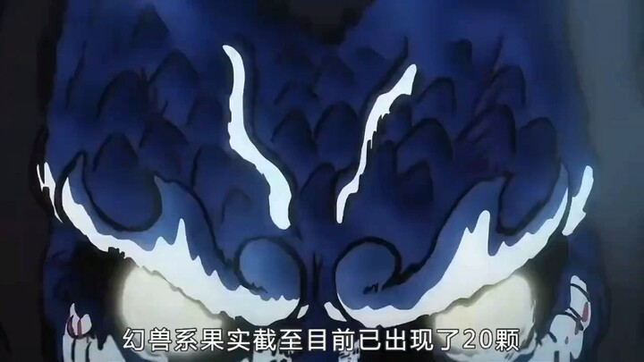 盘点20颗已登场的幻兽系果实！有一大半都被能力者给糟蹋了