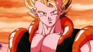 Fan-made Gogeta who totally crush opponent inspired by <Dragon Ball>
