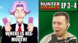 THE FIRST PHASE | Hunter x Hunter Episode 3 and 4 REACTION