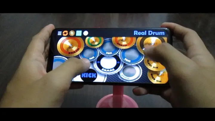 Kahit Ayaw Mo Na - This Band ( Real Drum App Cover )