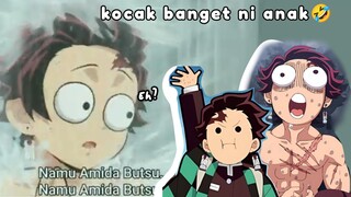 ngapain sih ni anak? 🤣 menggambar tanjiro
