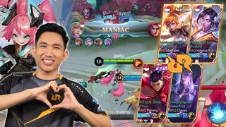 REVIEW SKIN LAYLA BARENG ROSTER BARU RRQ HOSHI, AUTO MANIAC?! SAYA MAIN MPL LAGI?? - Mobile Legends