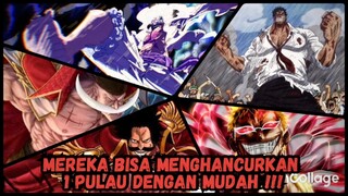 Karakter Di One Piece Yang Sanggup Menghancurkan 1 Pulau Sendirian !!!