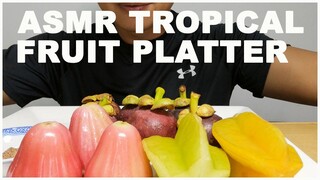 ASMR Mukbang Tropical Fruit Platter (ASMR Korea Singapore Thailand Philippines UK USA Japan Spain)