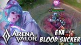 EVA: BLOOD SUCKER SKIN GAMEPLAY | HEROIC SKIN | 𝐍𝐄𝐖 𝐒𝐊𝐈𝐍 | Arena of Valor