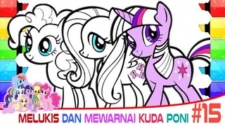 Mari Menggambar dan Mewarnai Kuda Poni Bersama dengan Mudah | Menggambar, Mewarnai untuk Balita, #15