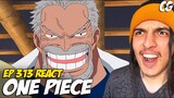 GARP É O VÔ DO LUFFY?!! MALDITA SÉRIE DA NETFLIX! - React One Piece EP 313