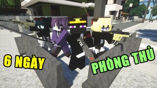 Minecraft THỢ SĂN BÓNG ĐÊM (Phần Cuối) #8- 6 NGÀY PHÒNG THỦ CỦA NHÓM JAKI 👻 vs 🤠