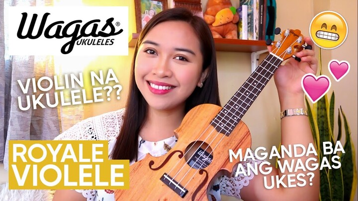 Royale Violele from WAGAS Ukuleles!!! (Unboxing, Test, & Review)