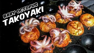 BEST TAKOYAKI in MANILA - Cheesiest Baby Octopus Takoyaki | Takoyakim