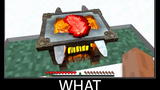 Minecraft รออะไร meme part 98 minecraft Furnace และ Lava ที่เหมือนจริง
