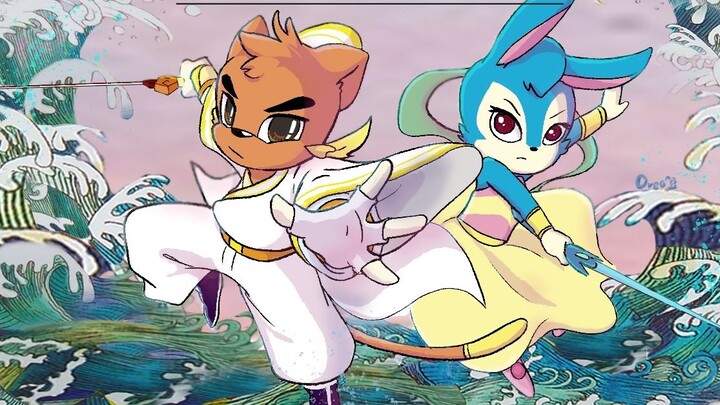 [Rainbow Cat and Blue Rabbit] Star Change (High Burning/Stepping Point) Mixed Cut