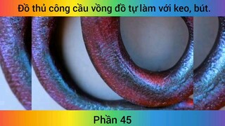 đồ thủ công cầu vồng đồ tự làm với keo #45