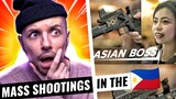 Why The PHILIPPINES Has A Lot of GUNS But Few MASS Shootings | ASIAN BOSS | HONEST REACTION