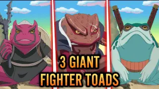 3 Giant Frog Trio 🔥 Naruto Shippuden