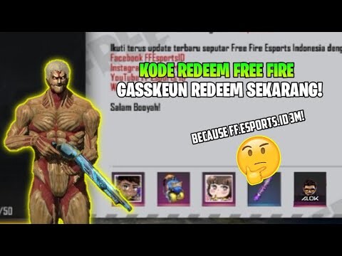 KODE REDEEM FREE FIRE TERBARU HARI INI 2021❗KODE REDEEM FF RESMI DARI GARENA FREE FIRE