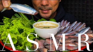 ASMR:กินปลาเงี้ยนน้ำจิ้มถั่วตัดสูตรเด็ด!(EATING SOUNDS)COCO SAMUI ASMR #asmr#ปลาเงี้ยน#น้ำจิ้ม