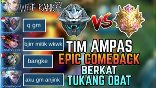 GM vs MYSTIC Di RANK? EPIC COMEBACK Berkat TUKANG OBAT